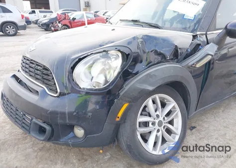 2013 Mini Countryman Cooper S z USA, uszkodzony, nr VIN WMWZC3C59DWP24390